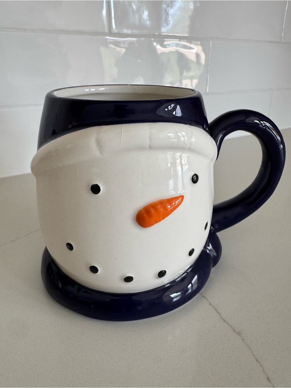 Snowman Tea Coffee Mug
